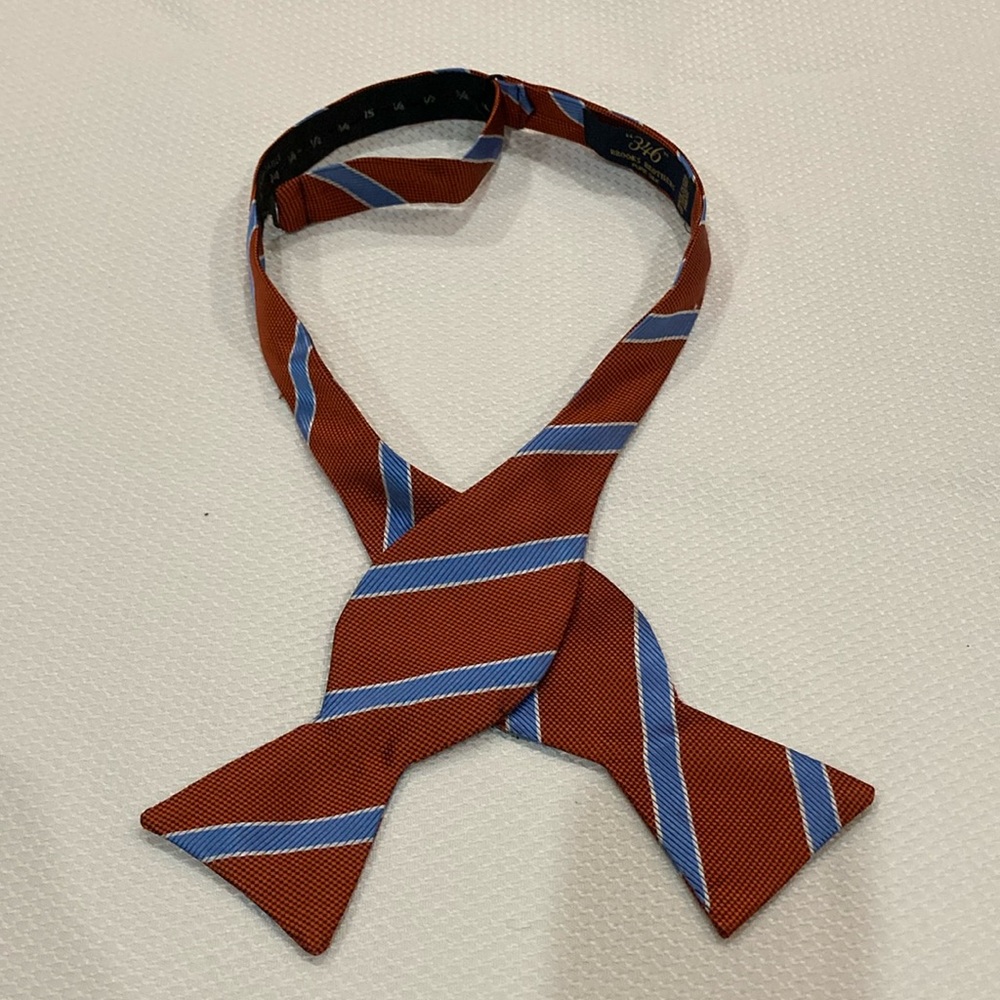 Brooks Brothers silk bowtie